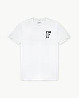 CAMISETA BLANCA | INICIAL MINI -F- | TALLA XL