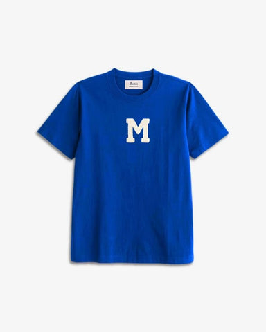 KIDS - ROYAL BLUE T-SHIRT | INITIAL MINI CURL