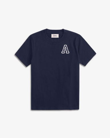 KIDS - NAVY BLUE T-SHIRT | INITIAL MINI