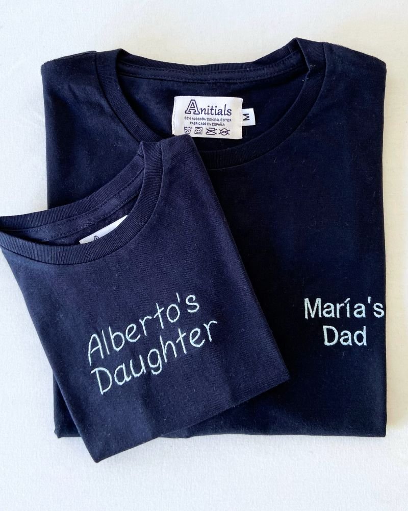 KIDS - CAMISETA AZUL MARINO | PERSONALIZADA