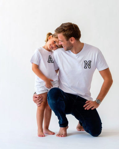 CAMISETA BLANCA | INICIAL MINI