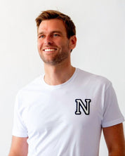 CAMISETA UNISEX WHITE | INICIAL