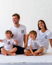 CAMISETA UNISEX WHITE | INICIAL