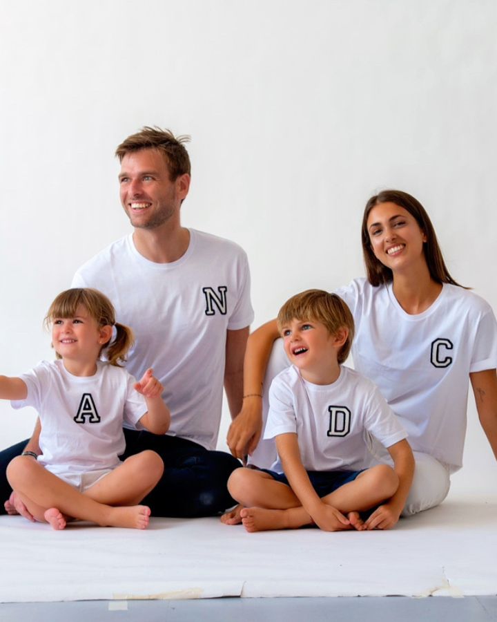 CAMISETA UNISEX WHITE | INICIAL