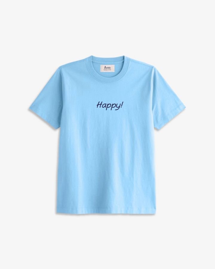 BABIES & KIDS - CAMISETA LIGHT BLUE | PERSONALIZADA