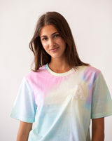 TIE DYE T-SHIRT | INITIAL MINI CURL