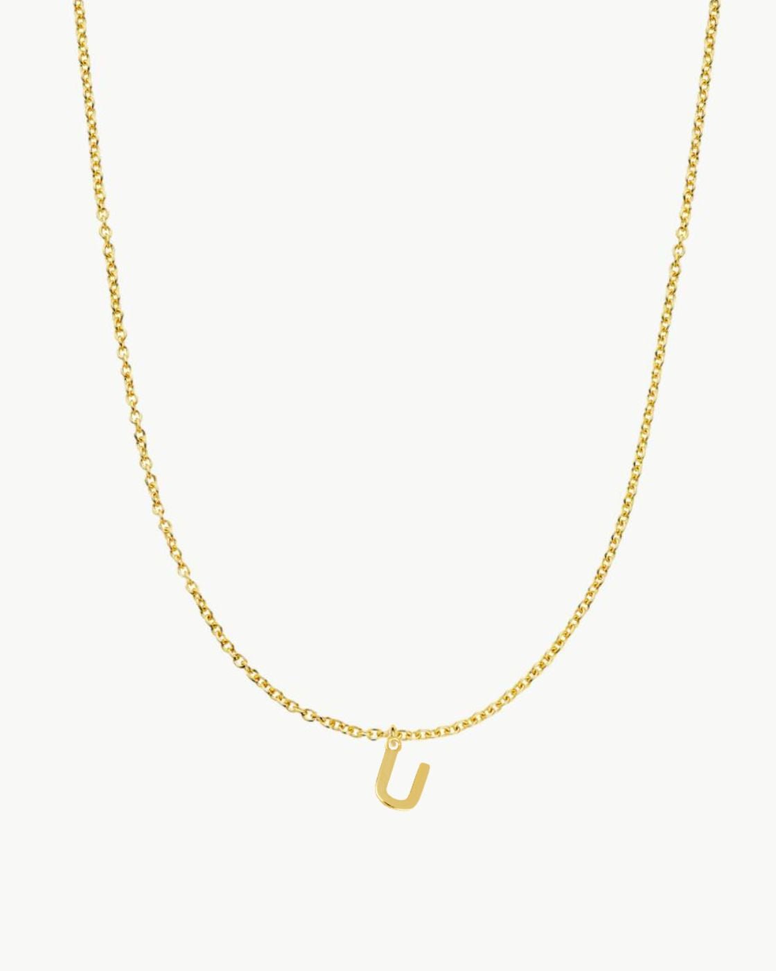 collar_oro_U_mini_Anitials