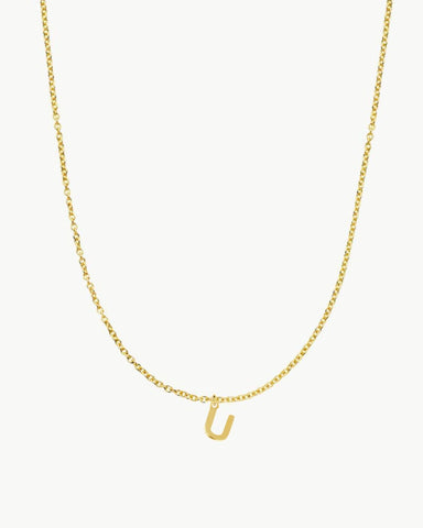 collar_oro_U_mini_Anitials