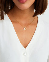 COLLAR CLASSIC ORO | DOBLE INICIAL MIDI + MINI