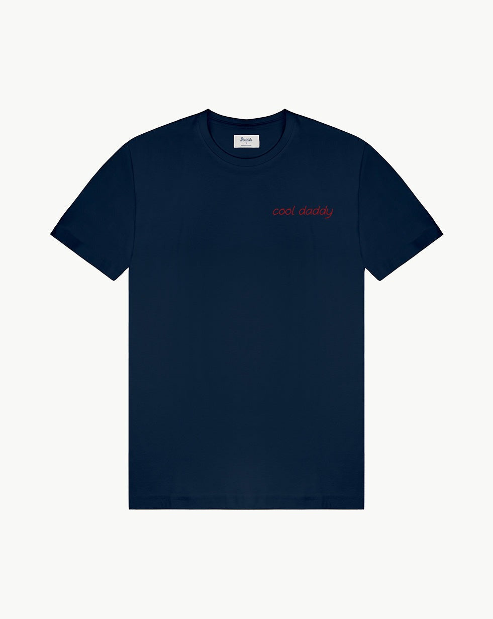 Marineblaues Unisex-T-Shirt | personalisiert