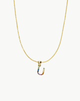 INITIAL ZIRCONIA NECKLACE COLORS