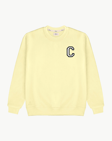 C - SUDADERA YELLOW | INICIAL MINI -C- | TALLA XXL