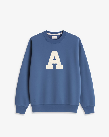 SUDADERA UNISEX OCEAN BLUE | INICIAL