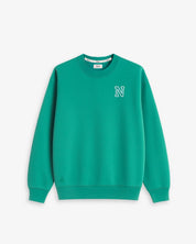 SUDADERA UNISEX KELLY GREEN | INICIAL