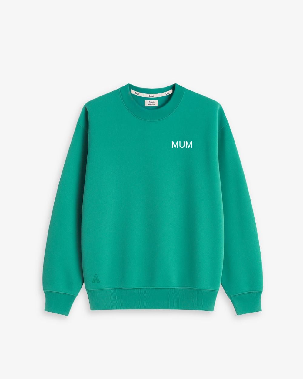 SUDADERA UNISEX KELLY GREEN | PERSONALIZADA
