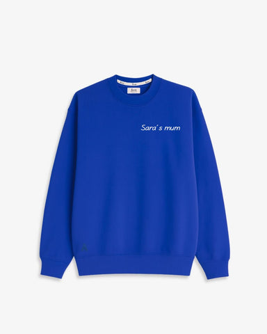 SUDADERA UNISEX COBALT BLUE | PERSONALIZADA