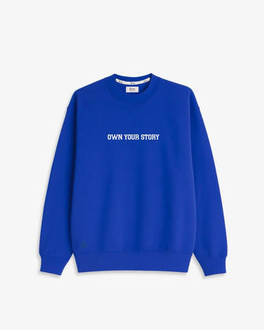 SUDADERA UNISEX COBALT BLUE | PERSONALIZADA