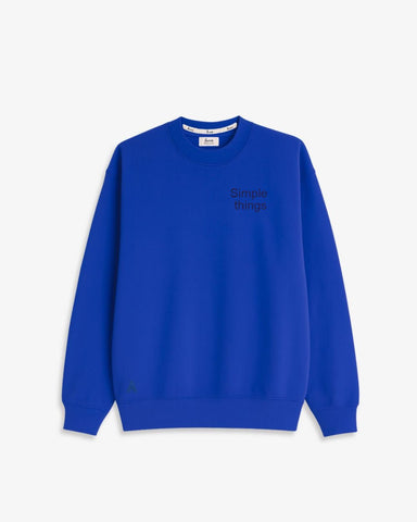 SUDADERA UNISEX COBALT BLUE | PERSONALIZADA