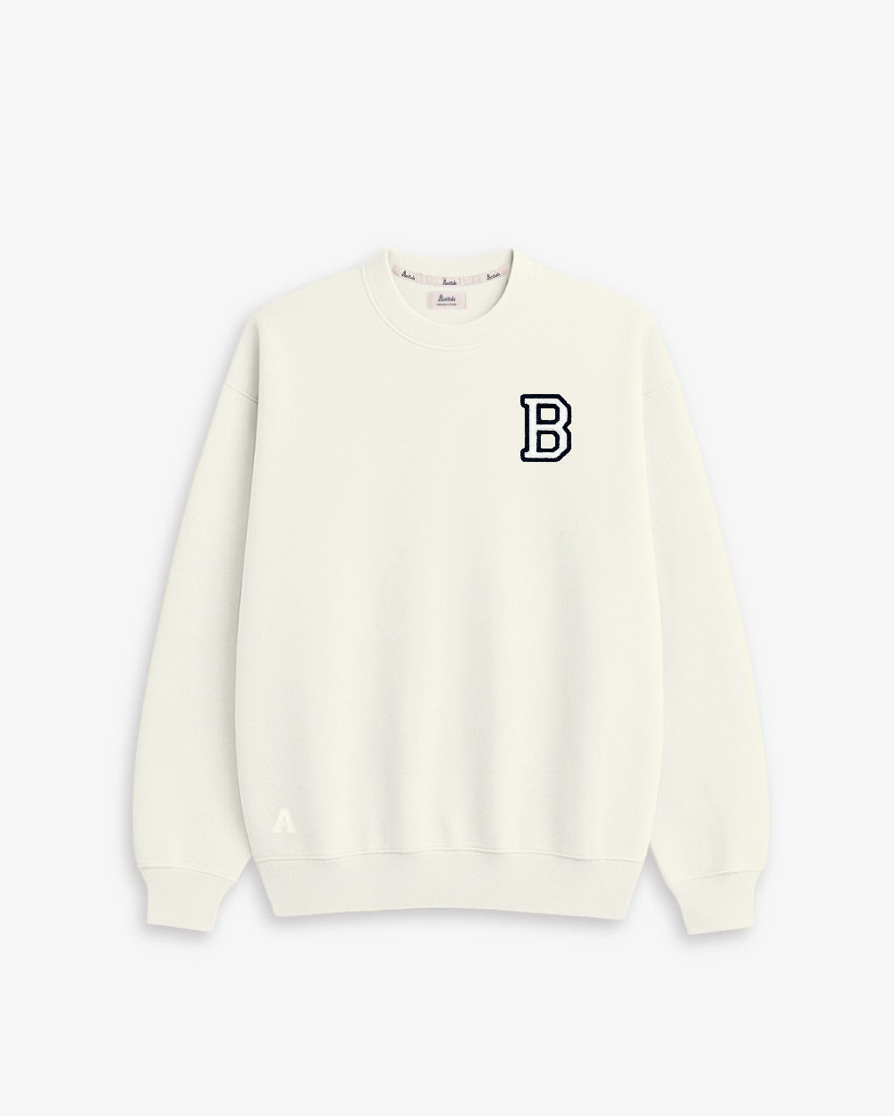 SUDADERA UNISEX OFF WHITE | INICIAL