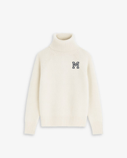 OFF WHITE HIGH-NECK JERSEY