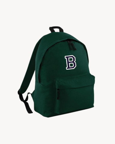 DARK GREEN BACKPACK | INITIAL MINI