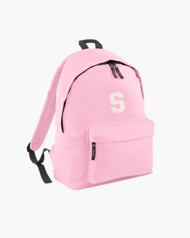 LIGHT PINK BACKPACK | INITIAL MINI CURL