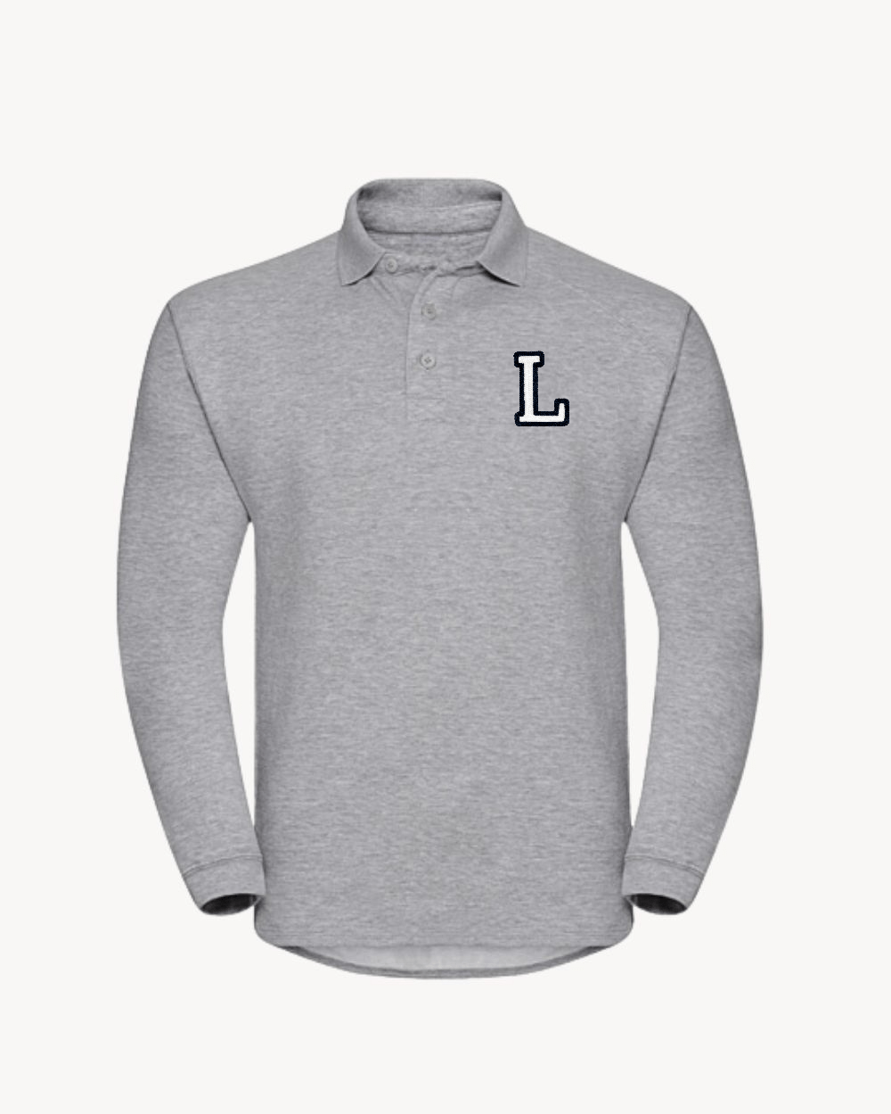 SUDADERA/POLO GRIS | INICIAL MINI
