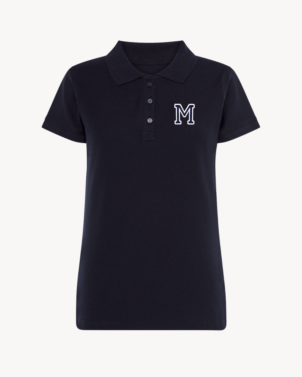 NAVY BLUE POLO SHIRT | INITIAL MINI
