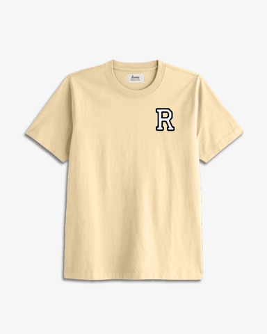 BEIGE T-SHIRT | INITIAL MINI