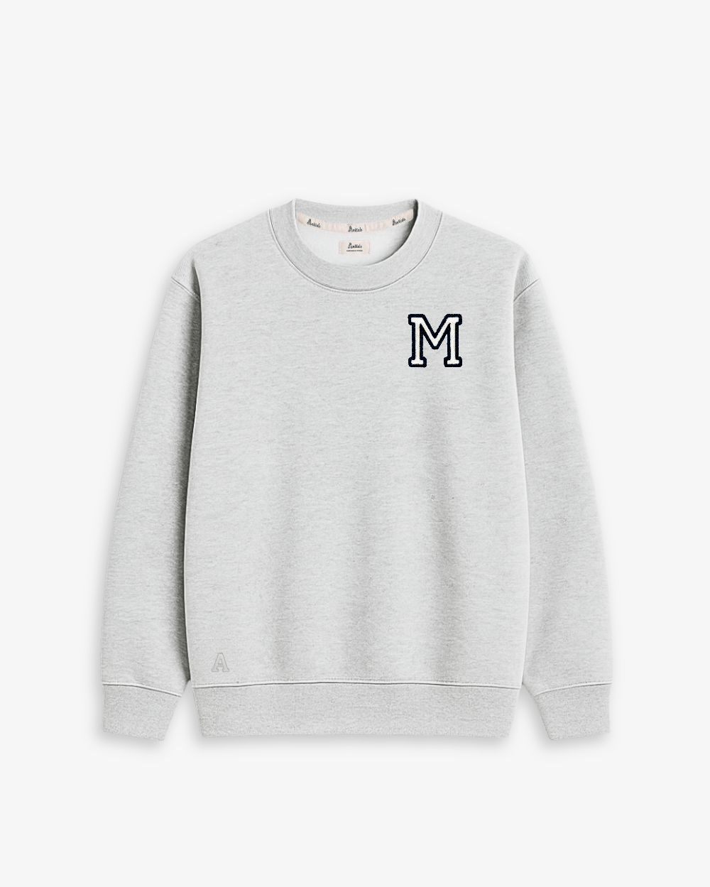 GREY SWEATSHIRT | INITIAL MINI