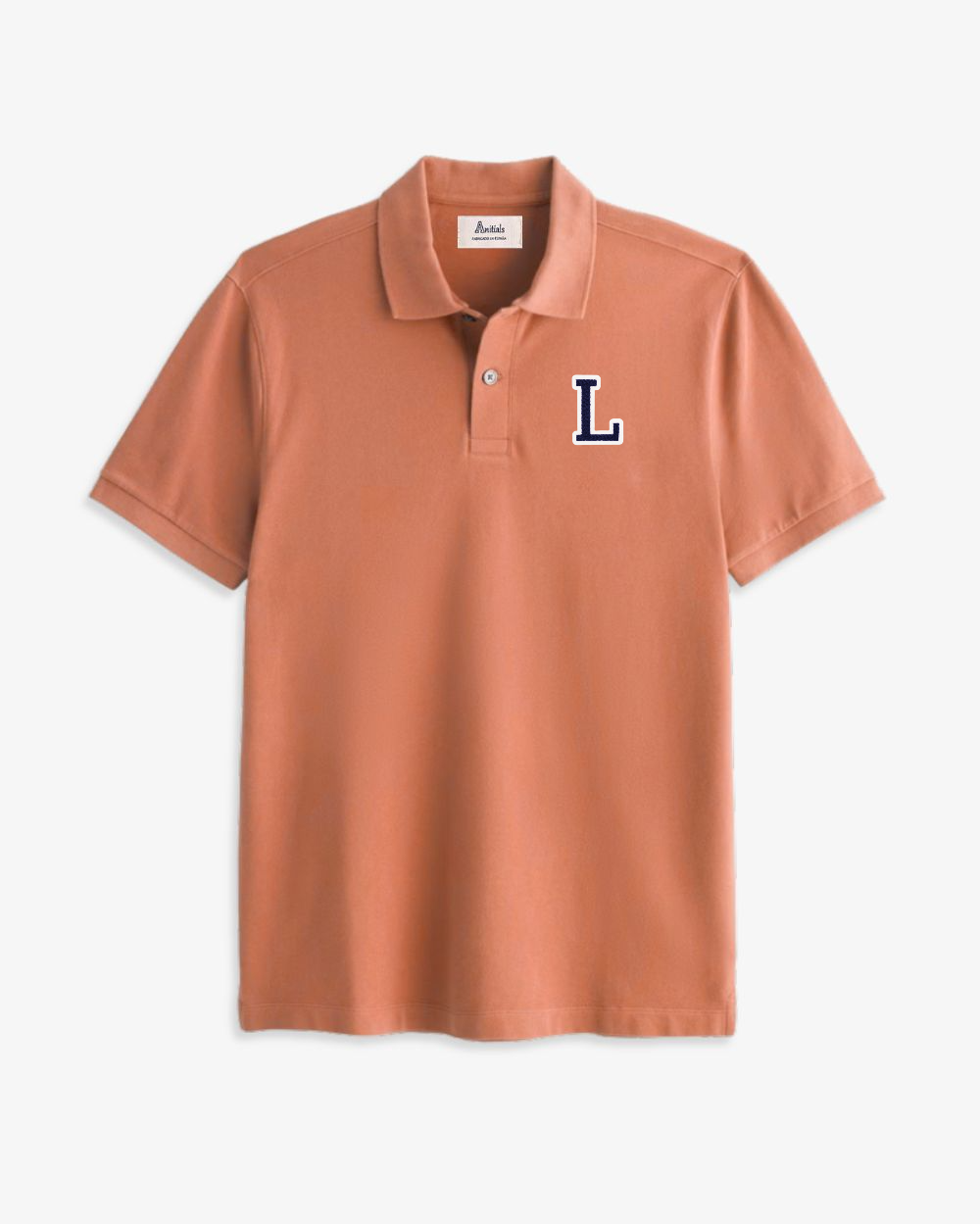 POLO UNISEX TERRACOTA | INICIAL