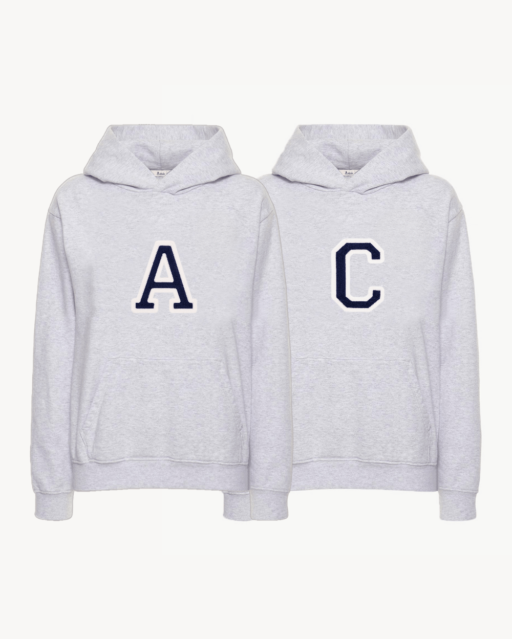 PACK · 2 HOODIES GRIS