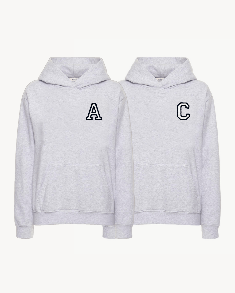 PACK · 2 HOODIES GRIS