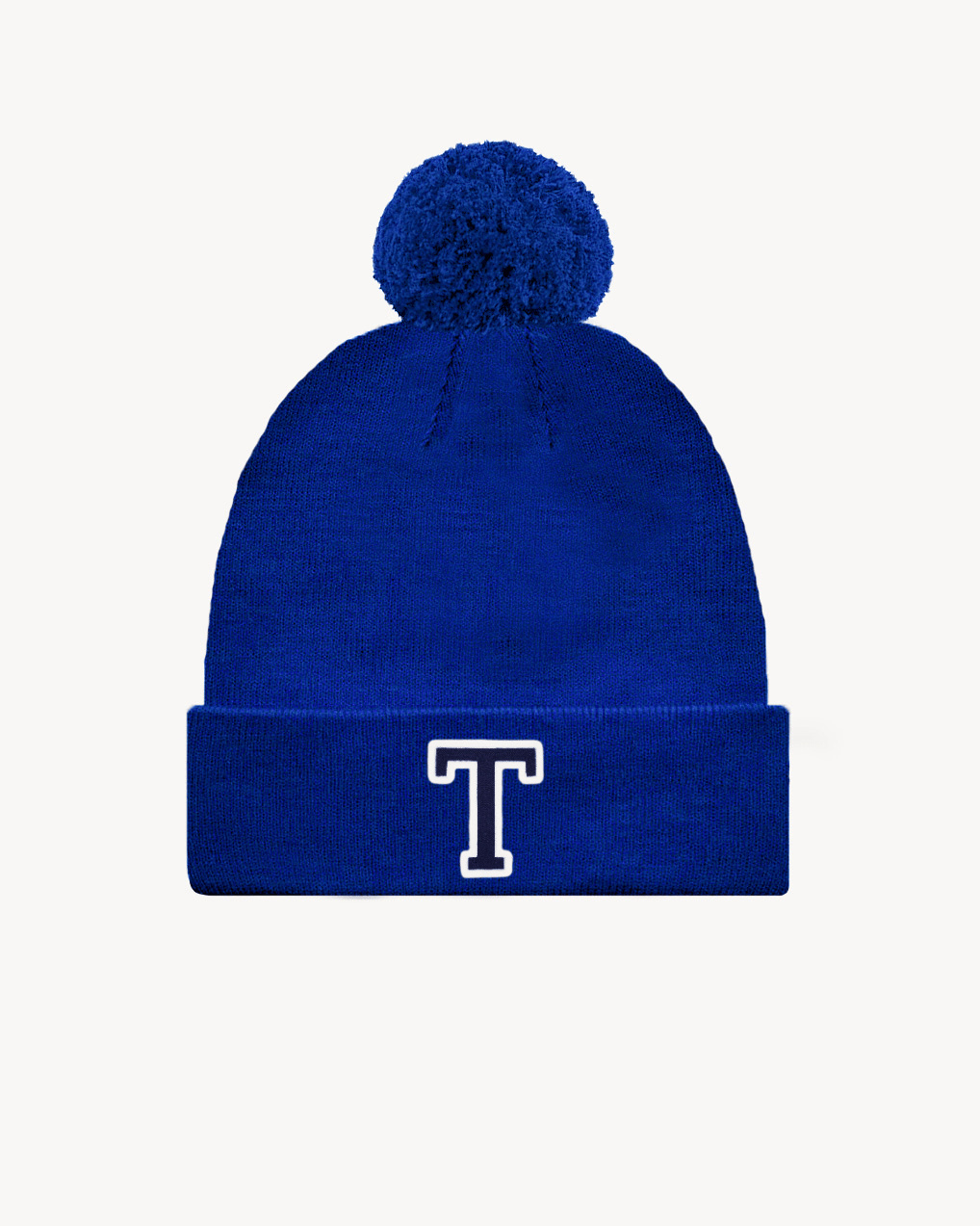gorro_royal_blue_borla_inicial_Anitials_2