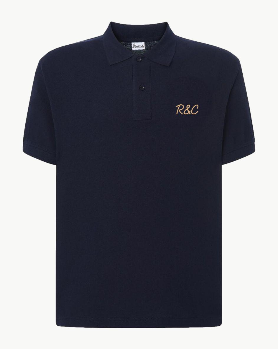 MARINEBLAUES POLOSHIRT | PERSONALISIERT