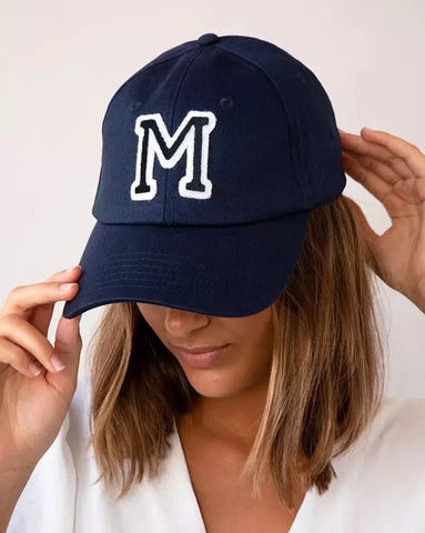 NAVY BLUE CAP | INITIAL MINI