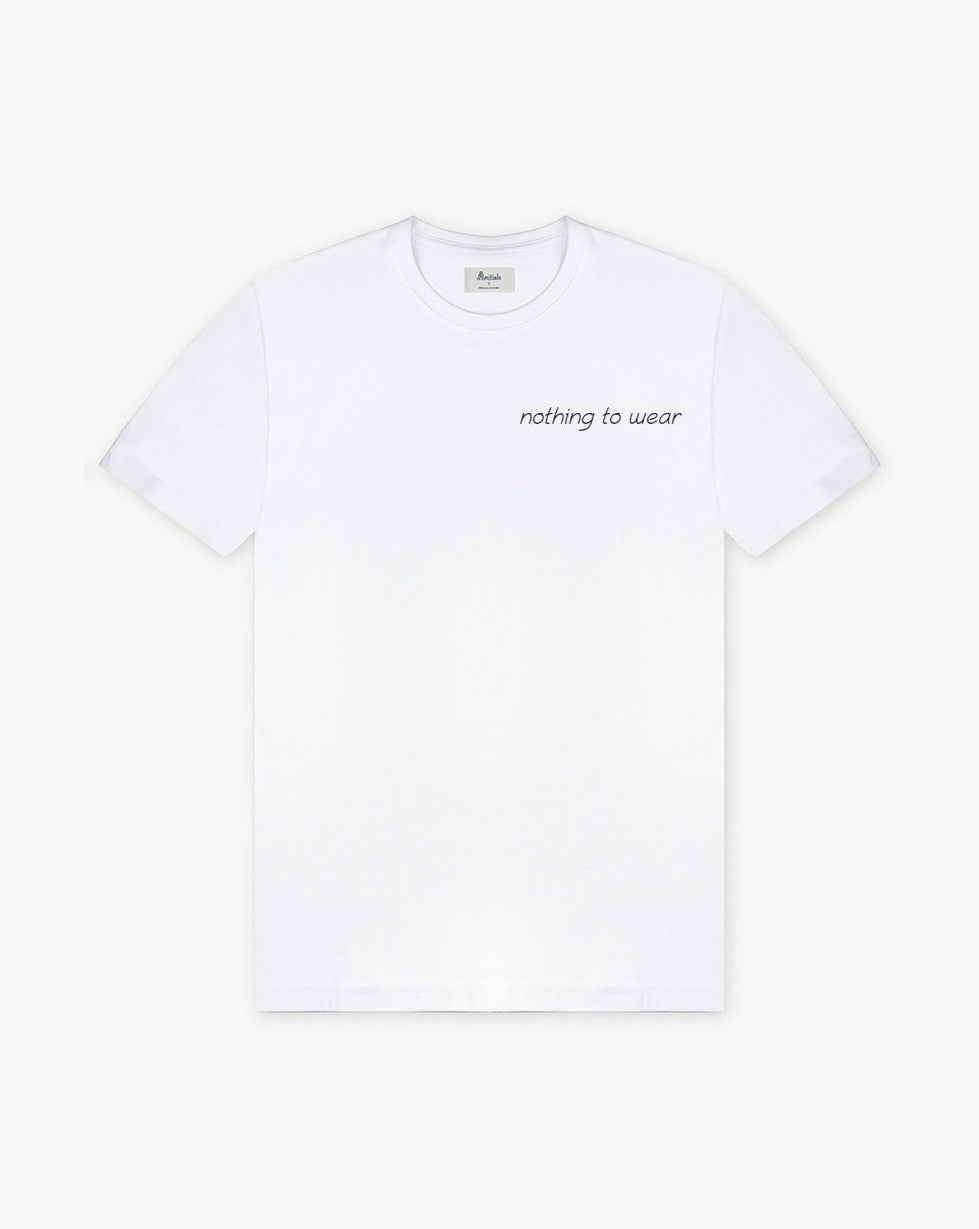 Weißes Unisex-T-Shirt | personalisiert