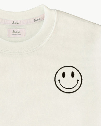 OFF WHITE SWEATSHIRT | SMILE