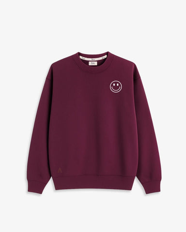MAROON SWEATSHIRT | INITIAL MINI
