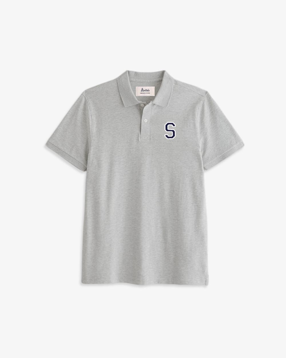 KIDS - POLO GREY | INICIAL MICRO CLASSIC