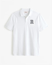 POLO UNISEX ARCTIC WHITE | INICIAL