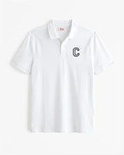 POLO UNISEX ARCTIC WHITE | INICIAL