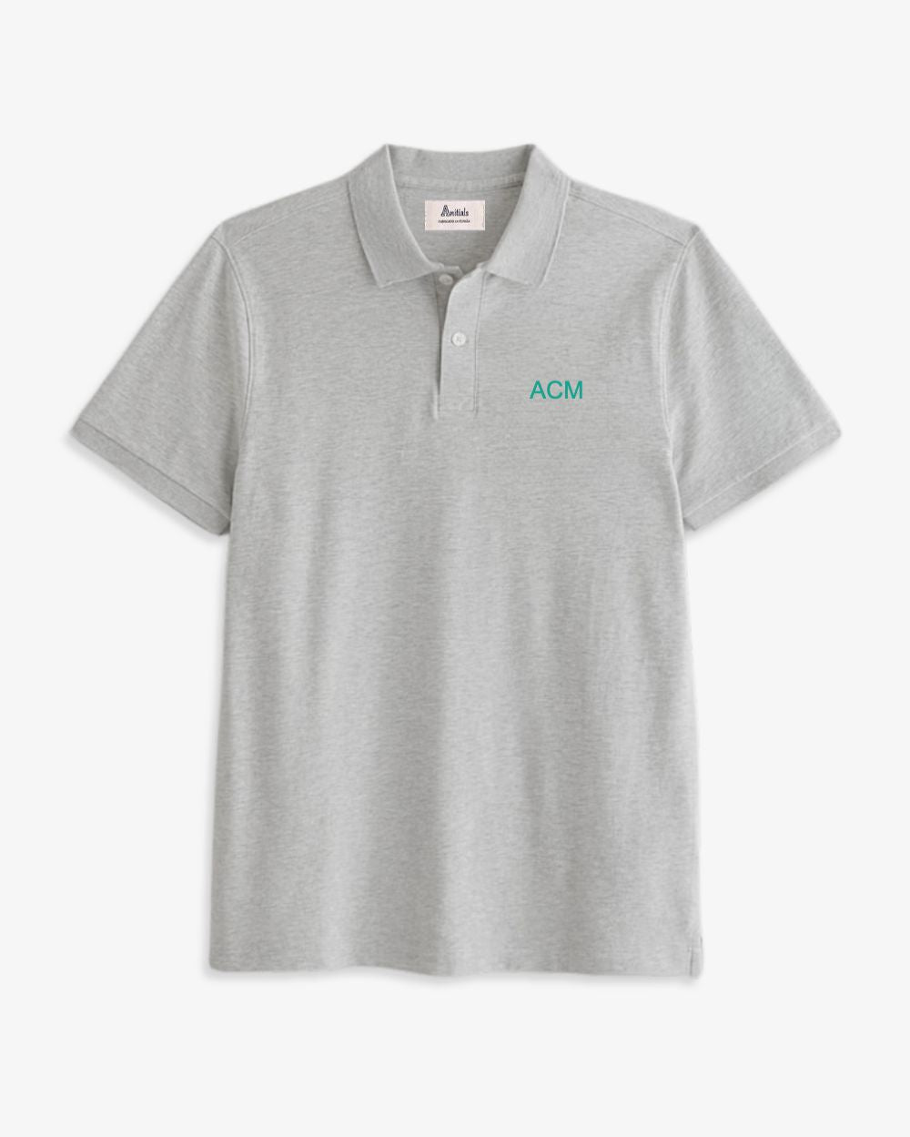 POLO UNISEX GREY | PERSONALIZADO