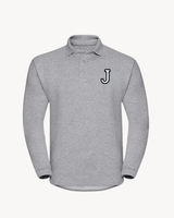 GREY POLO SHIRT | INITIAL MINI