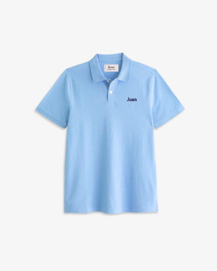 KIDS - POLO LIGHT BLUE | PERSONALIZADO