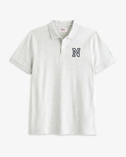 POLO UNISEX LIGHT GREY | INICIAL