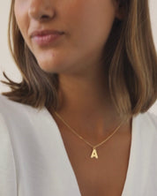 COLLAR INICIAL MIDI ORO