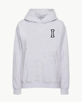 GREY HOODIE SWEATSHIRT | INITIAL MINI