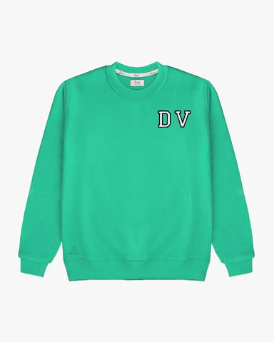 SUDADERA KELLY GREEN | DOBLE INICIAL MICRO