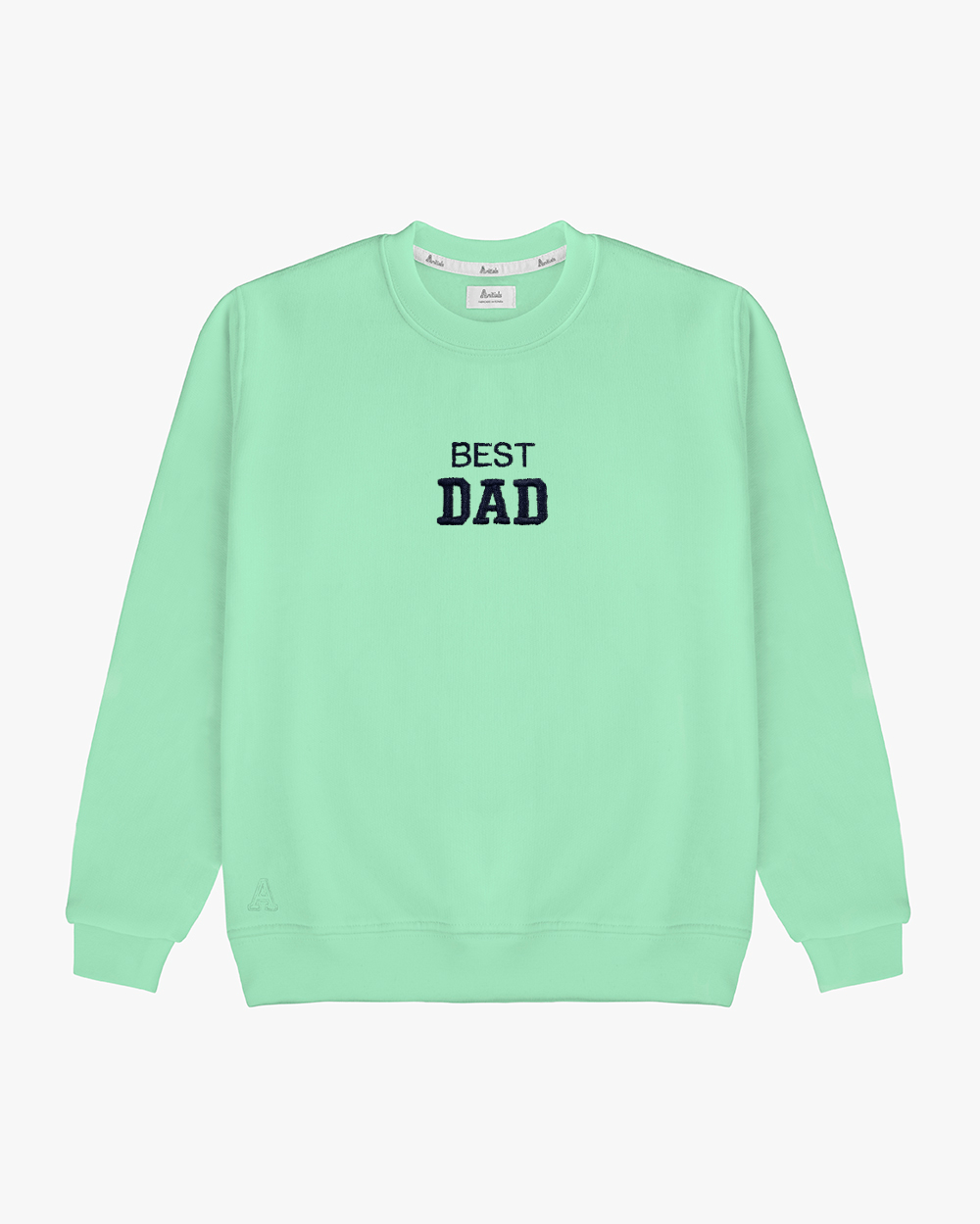 sudadera-mint-texto-best-dad